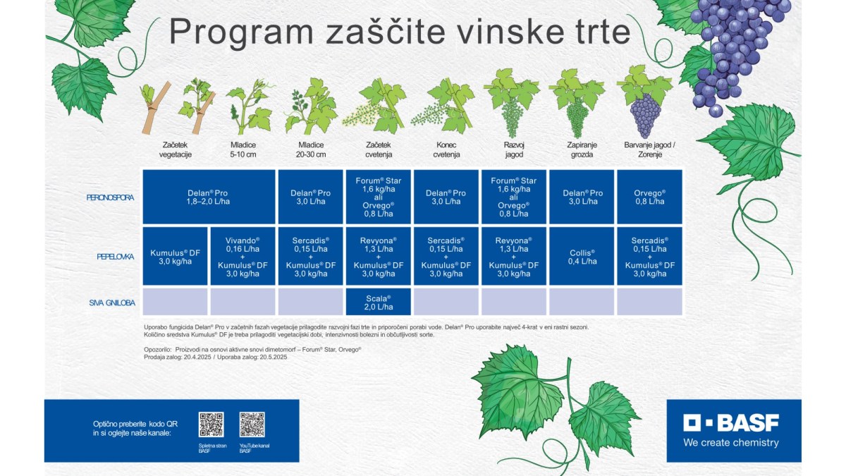BASF Program zascite vinske trte
